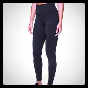 Lululemon Wunder Under Full Length Legging Blk 12